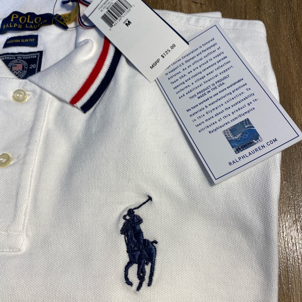 Polo by Ralph Lauren Olympic team shirt NWT Men’s size XL - Picture 3 of 10